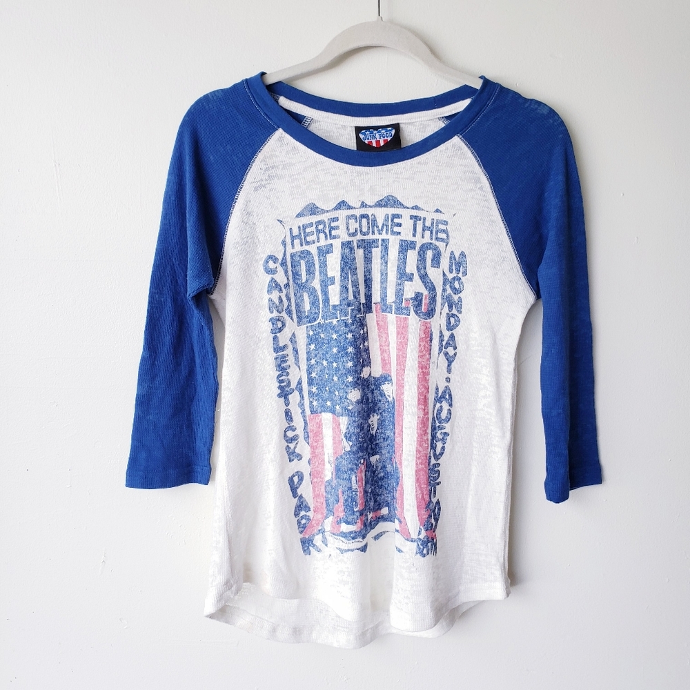 Junk Food Beatles Here Comes the Sun Band Shirt